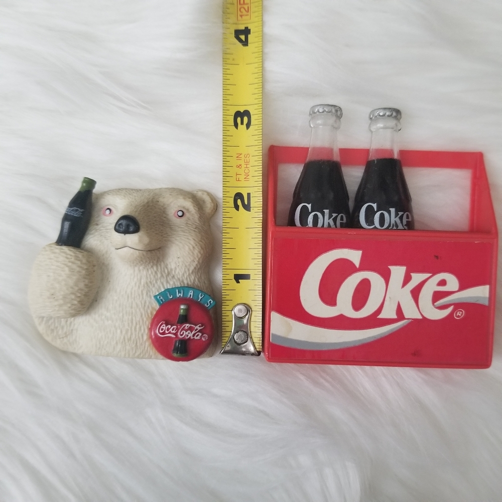 Set of Vintage Coca Cola Refrigerator Magnets - Picture 8 of 11